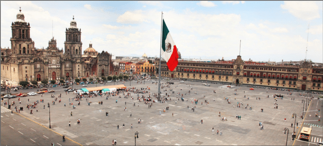 Zocalo vista aérea